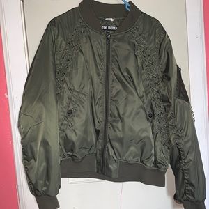 Olive with silver details Steve Madden jacket